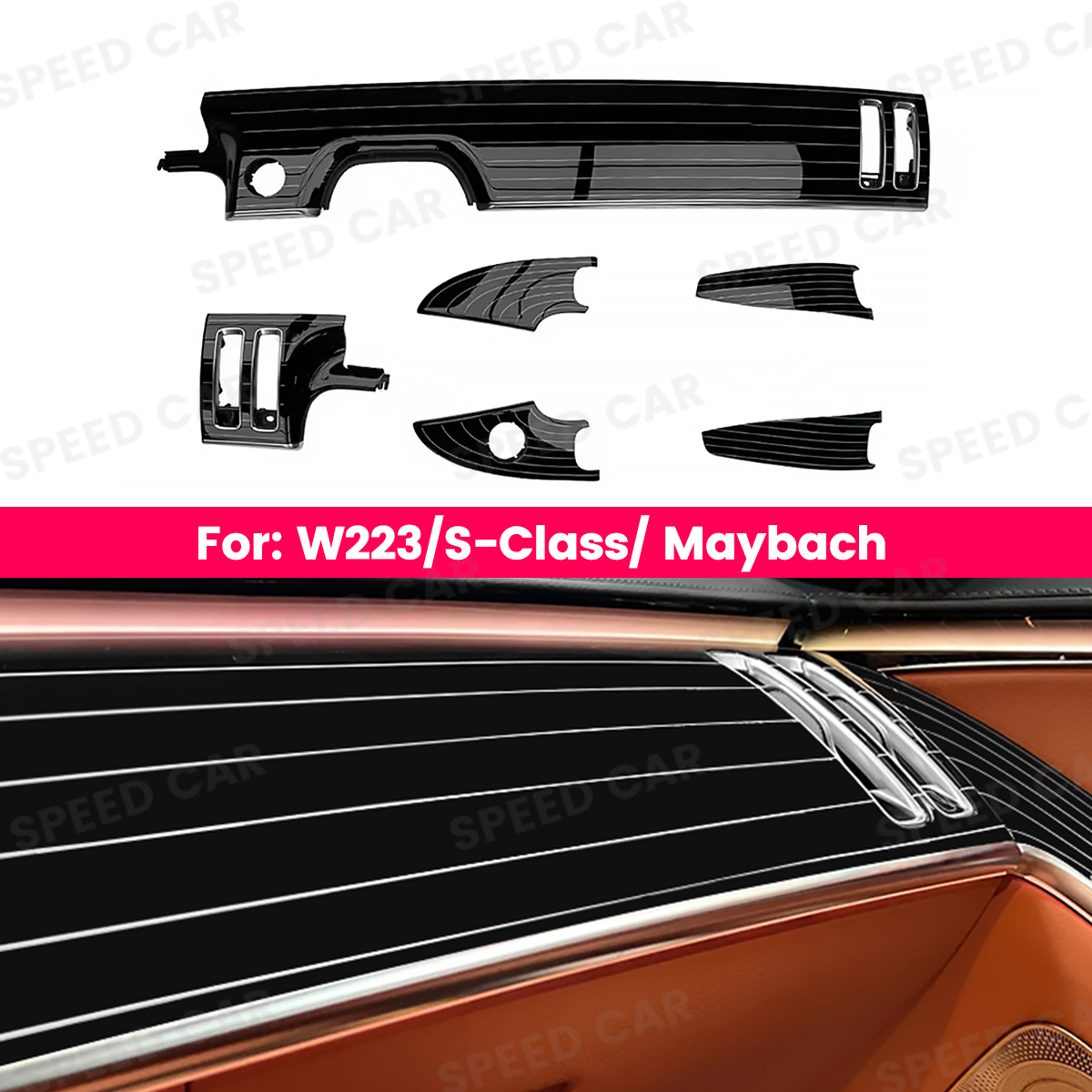 Interior Design Class - Car Interior Decorative Panel Piano Style