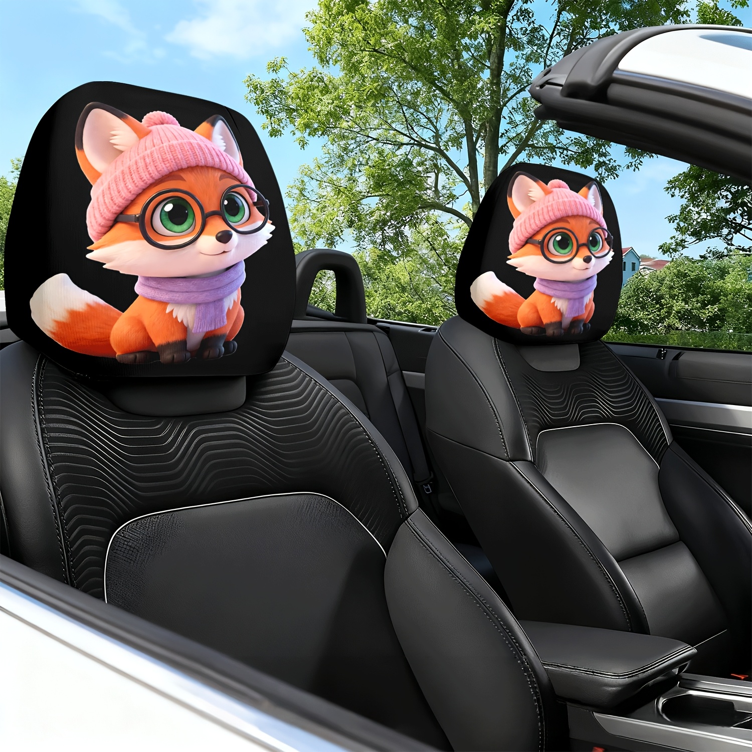 2pcs Little Fox Warm Winter Ou - Interior Design Warm avaliação e preço