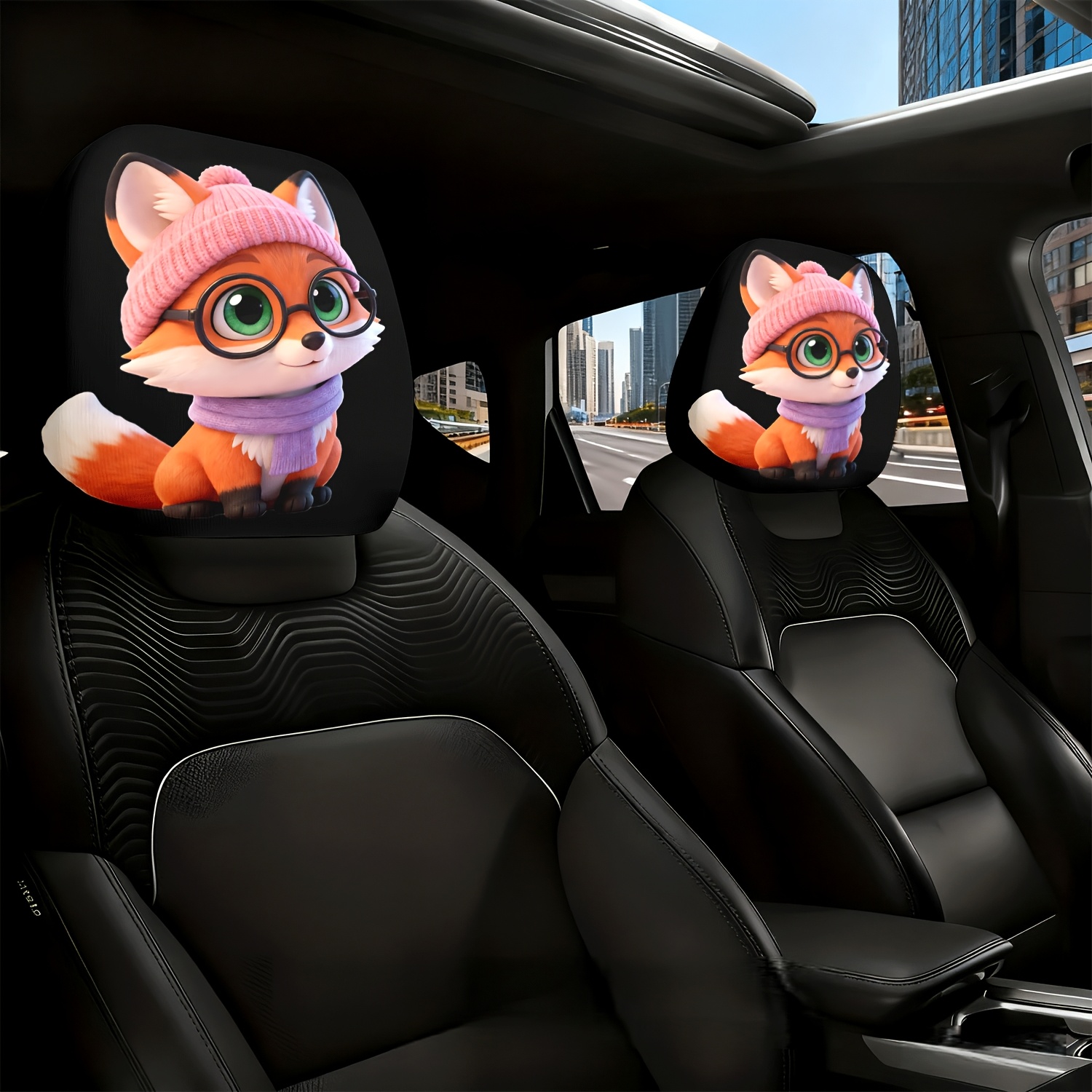 2pcs Little Fox Warm Winter Ou - Interior Design Warm avaliação e preço