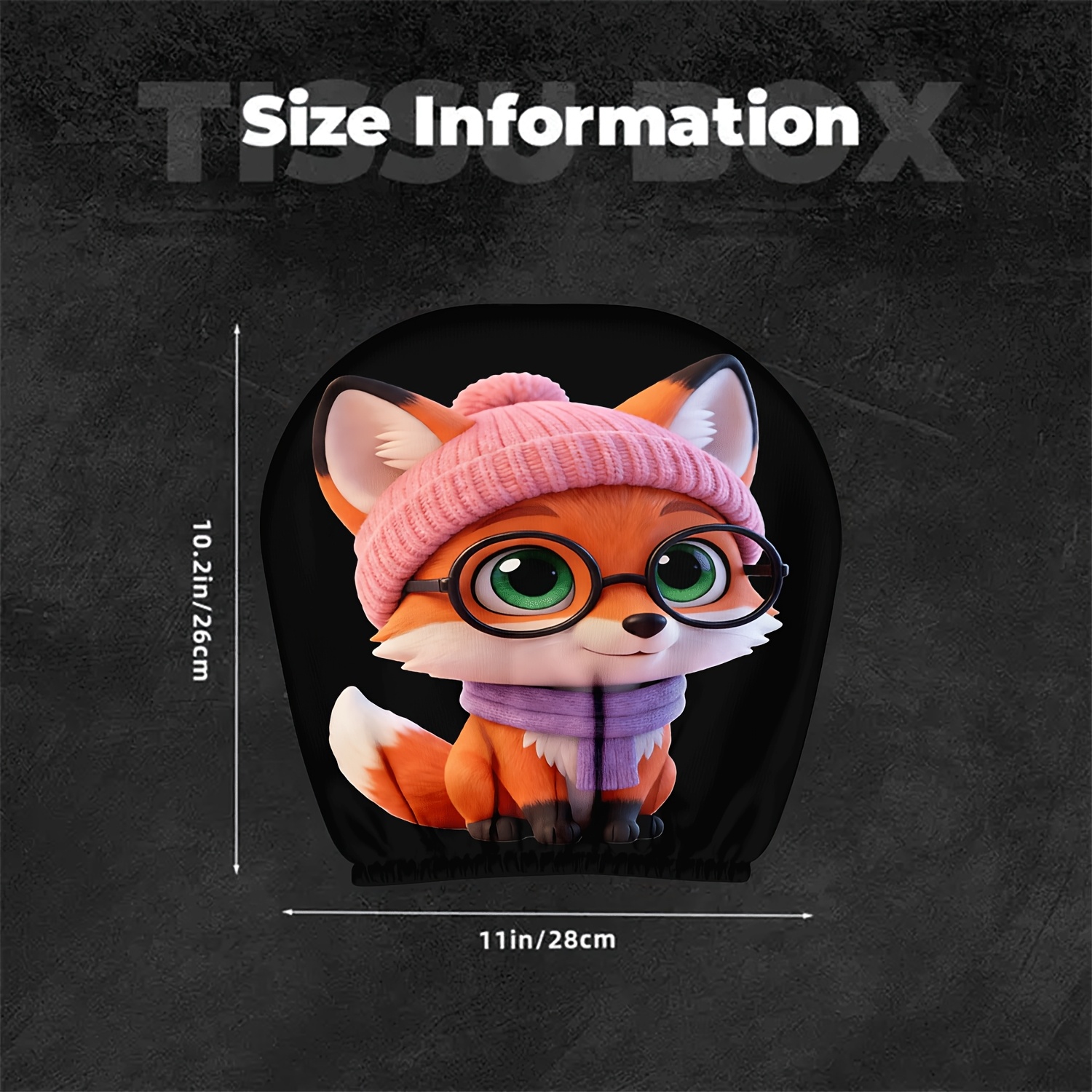 2pcs Little Fox Warm Winter Ou - Interior Design Warm avaliação e preço