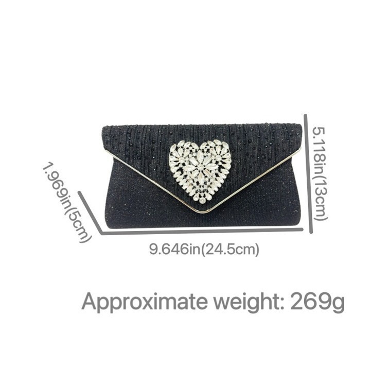 New Rhinestone Top Handle Even - Interior Design News avaliação e preço