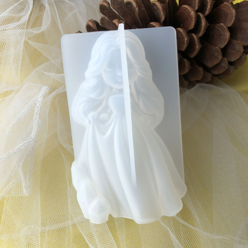 3D Cute Princess Silicone Cand - Interior Design House avaliação e preço