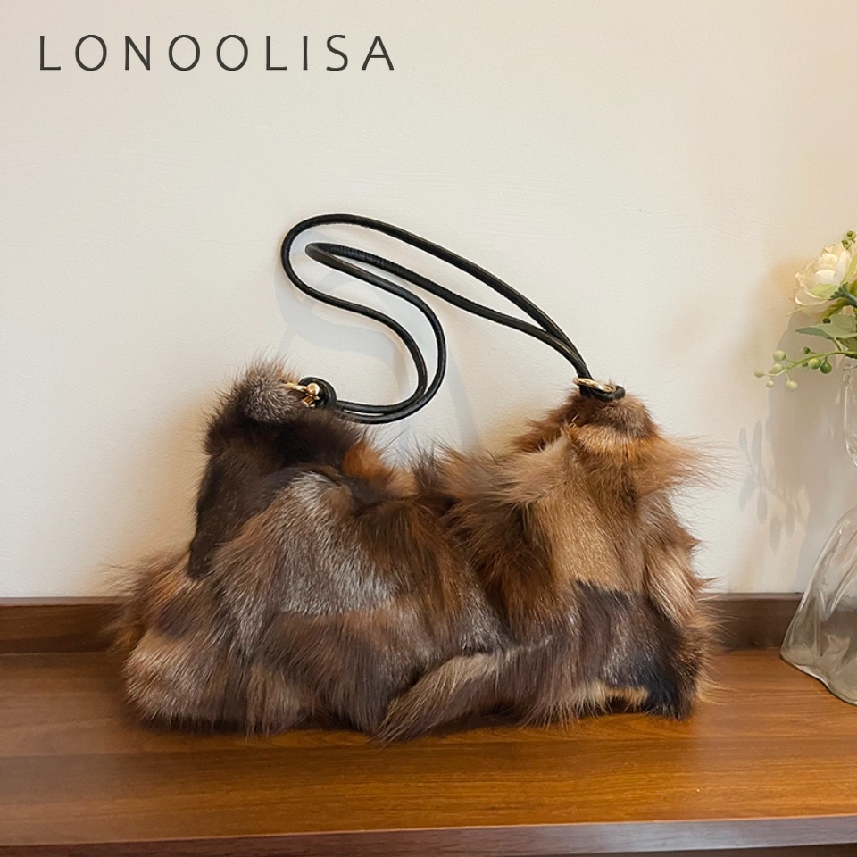 Luxury Winter Warm Fox Fur Sho - Interior Design Warm avaliação e preço