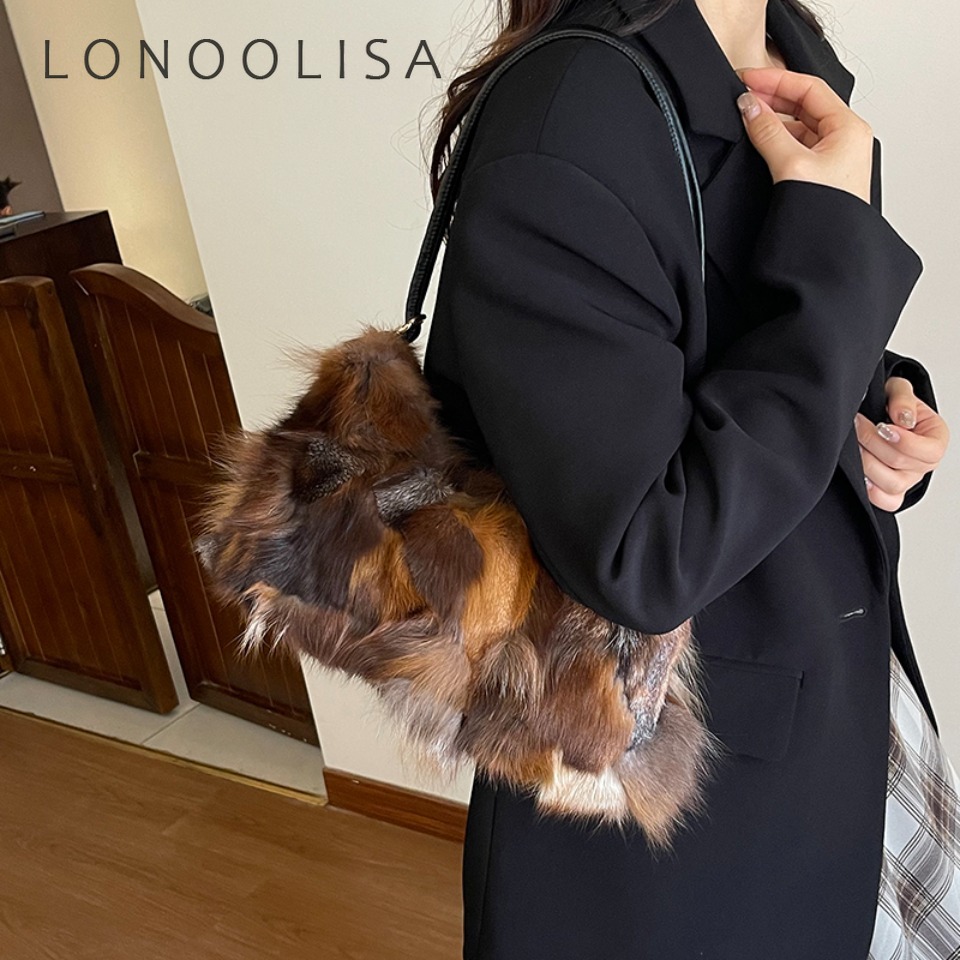 Luxury Winter Warm Fox Fur Sho - Interior Design Warm avaliação e preço