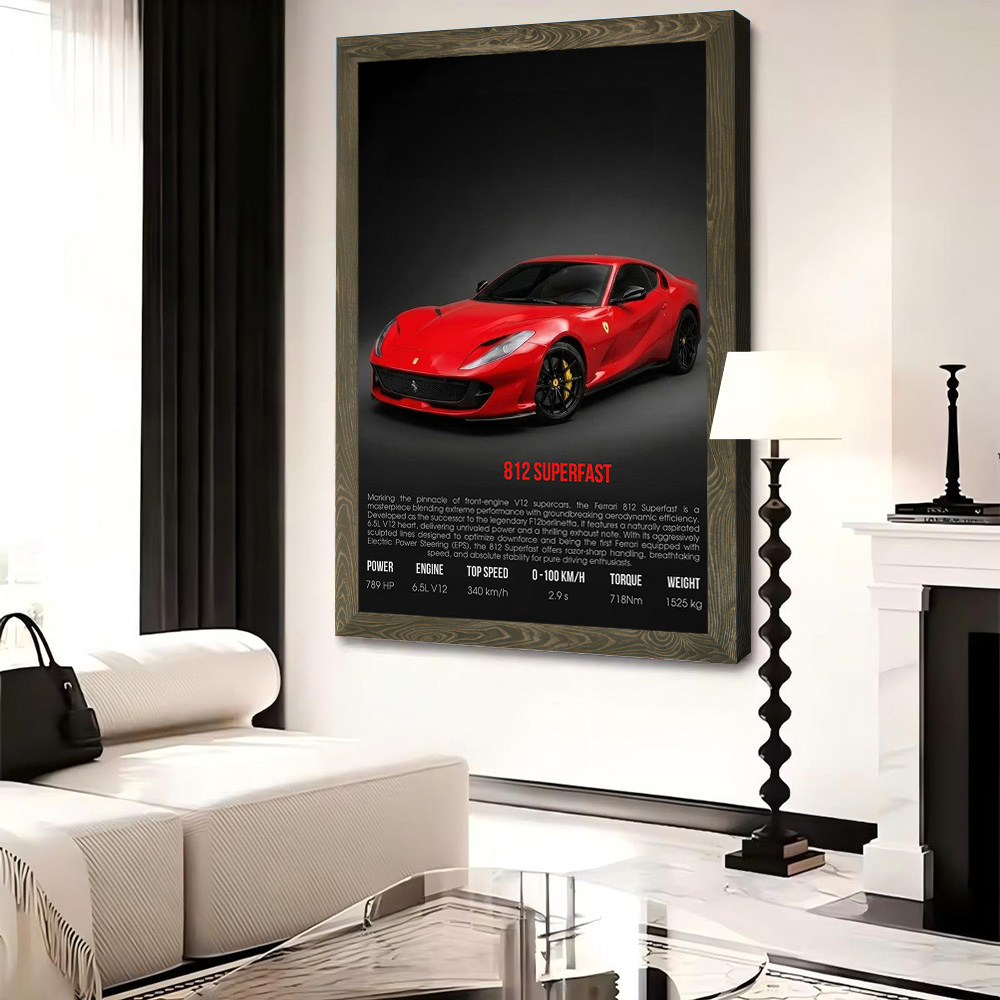 Supercar 812 Superfast Printed - Interior Design House avaliação e preço