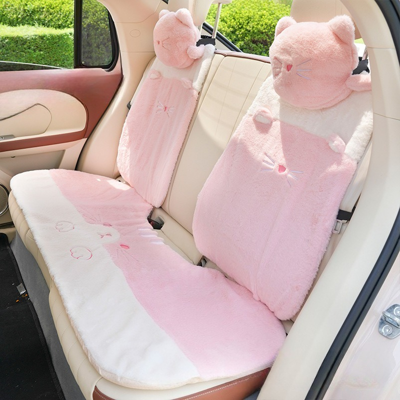 Cartoon Car Seat Cushion Soft  - Interior Design Warm avaliação e preço