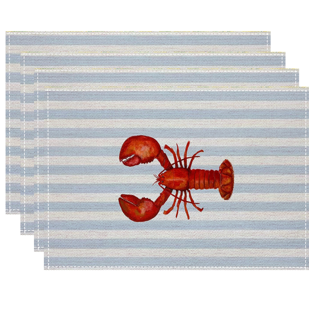 Vibrant Marine Art Placemats W - Interior Design News avaliação e preço