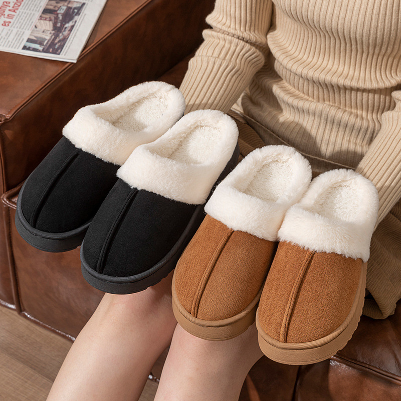 Indoor Cotton Slippers for Win - Interior Design Warm avaliação e preço