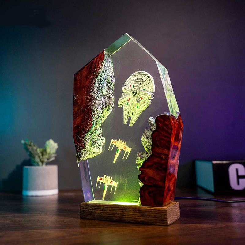 Table Resin Lamp Universe War  - Interior Design House avaliação e preço