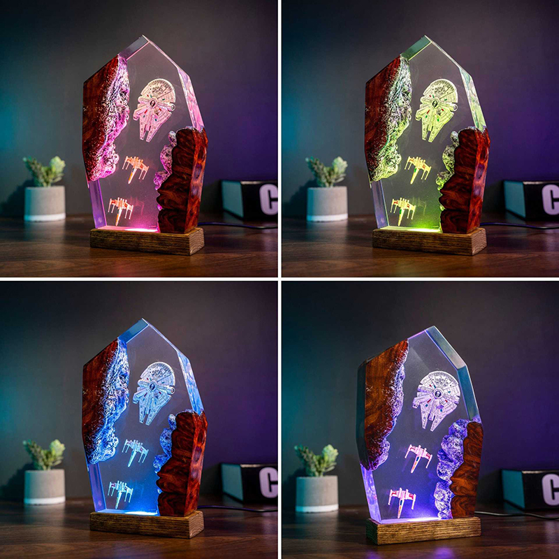 Table Resin Lamp Universe War  - Interior Design House avaliação e preço