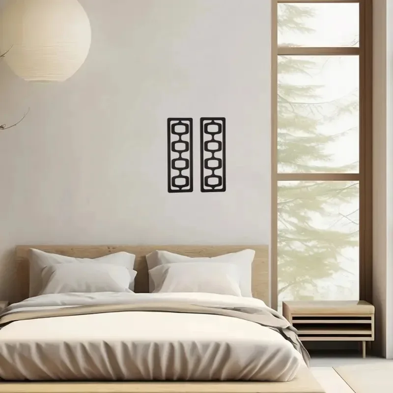 2PCS Warm Mid-Century Style Wo - Interior Design Warm avaliação e preço