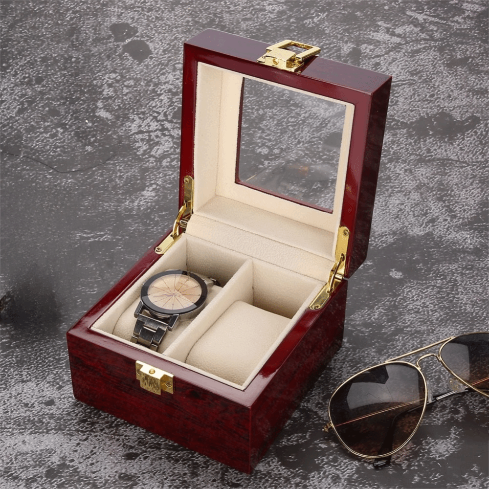 2 Grids Design Wooden Watch Ho - Interior Design Grid avaliação e preço