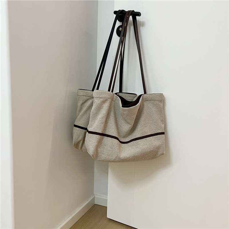 Vintage Canvas Casual Tote Bag - Interior Design Class avaliação e preço