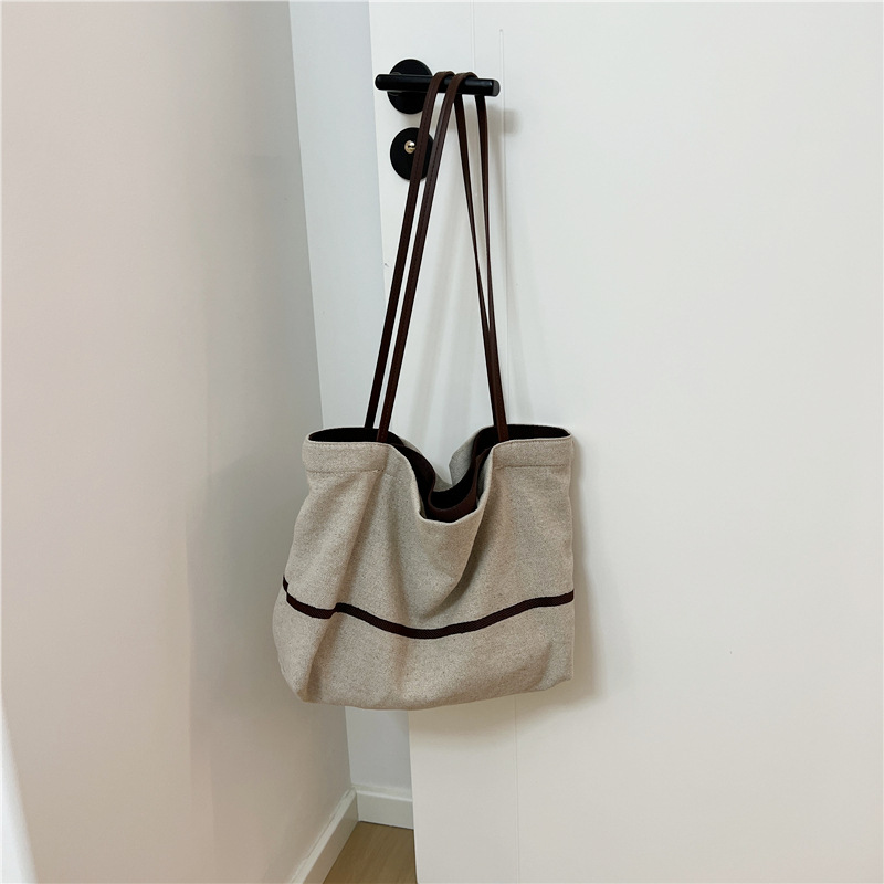 Vintage Canvas Casual Tote Bag - Interior Design Class avaliação e preço