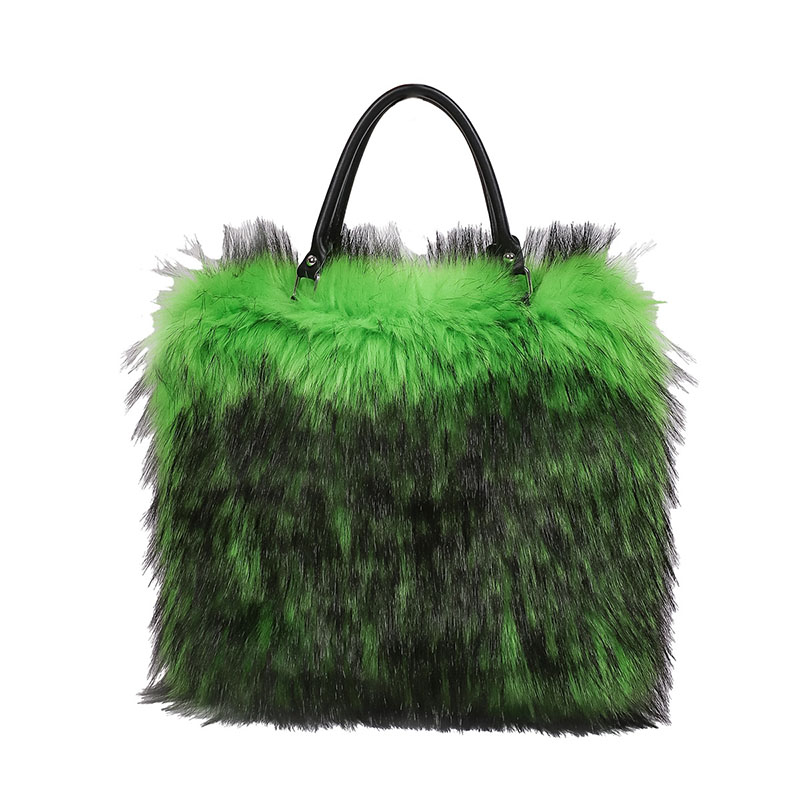 Faux Fur Shoulder Bag Winter F - Interior Design Warm avaliação e preço