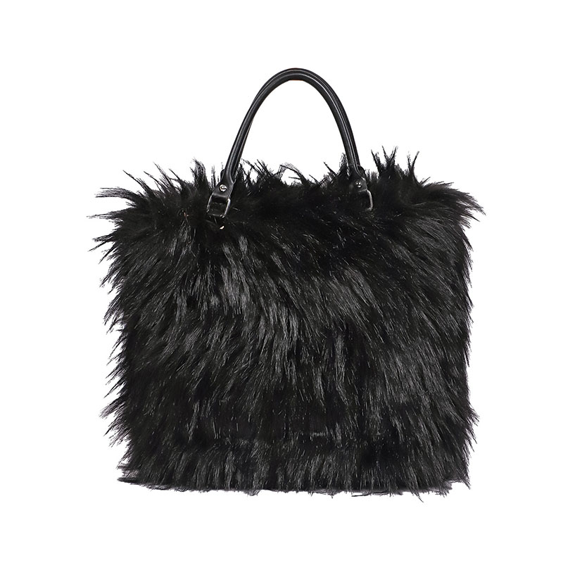 Faux Fur Shoulder Bag Winter F - Interior Design Warm avaliação e preço