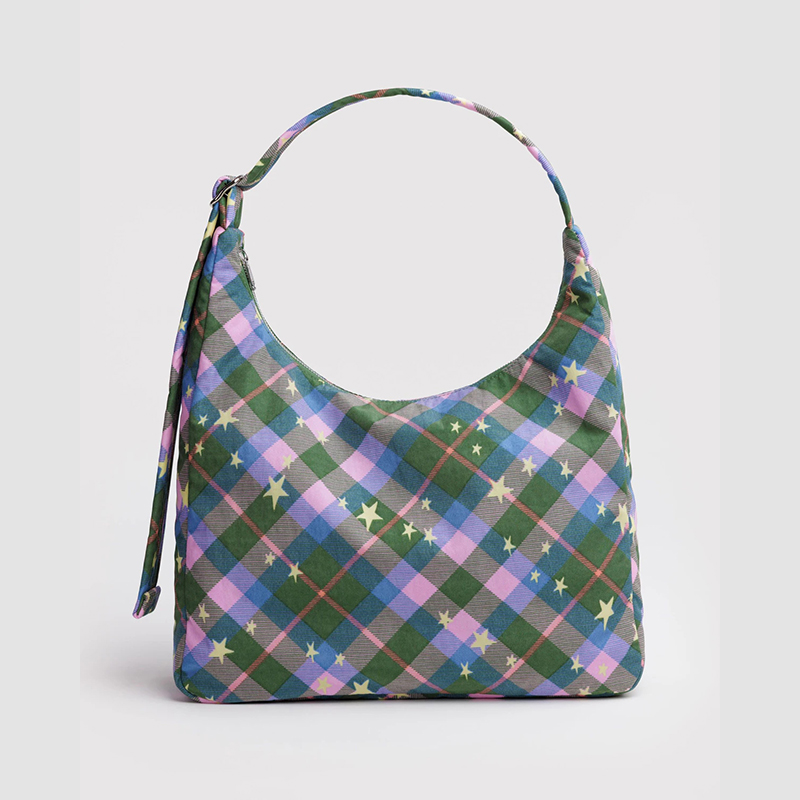Nylon Women's Shoulder Bag, Br - Interior Design Grid avaliação e preço