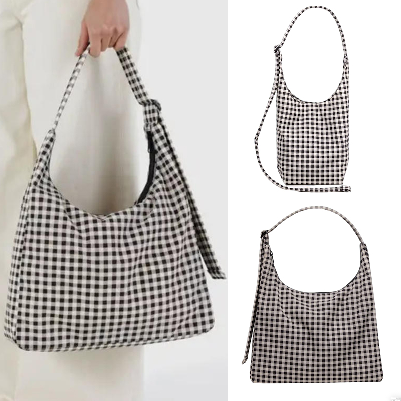 Nylon Women's Shoulder Bag, Br - Interior Design Grid avaliação e preço