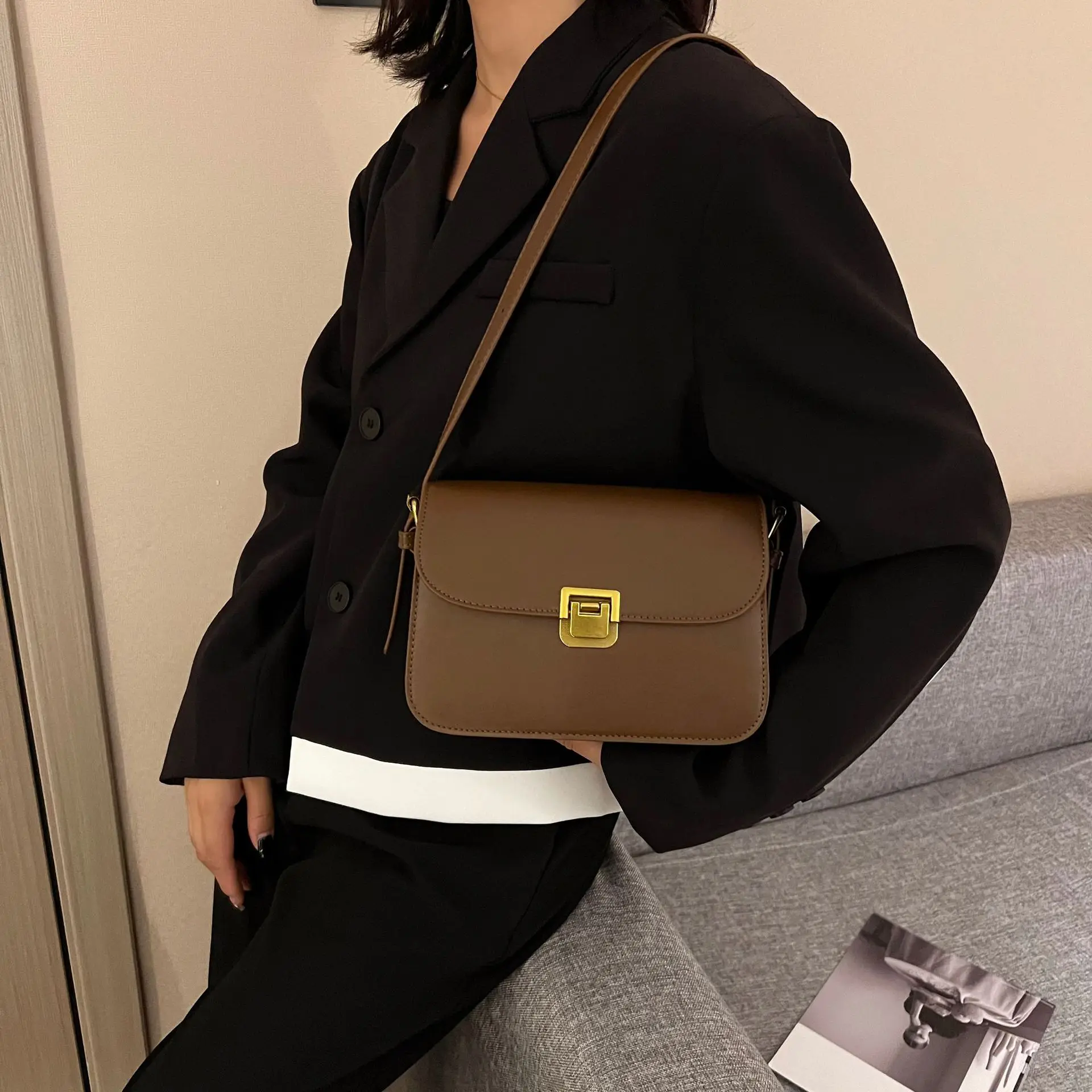 Luxury Designer New Women’s PU - Interior Design News avaliação e preço