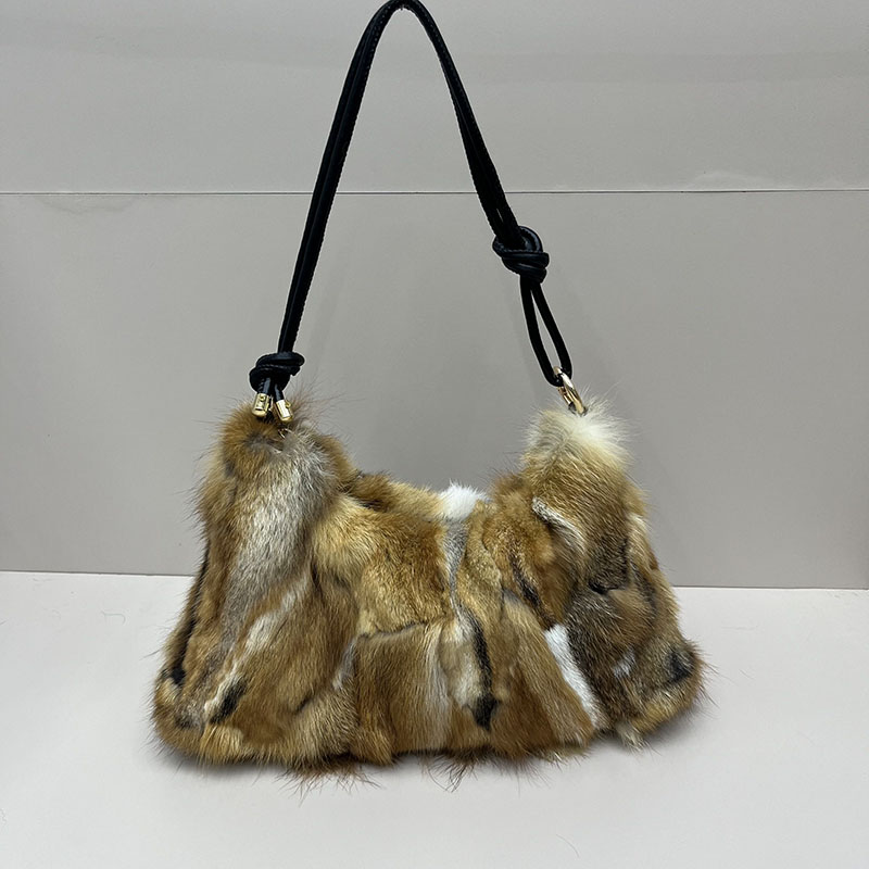 Luxury Real Fox Fur Women Mess - Interior Design Warm avaliação e preço