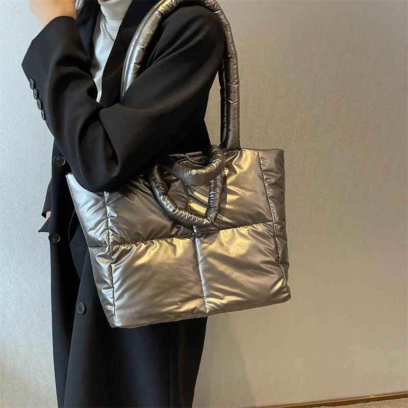 Designer Puffy Shoulder Bag Wo - Interior Design Warm avaliação e preço